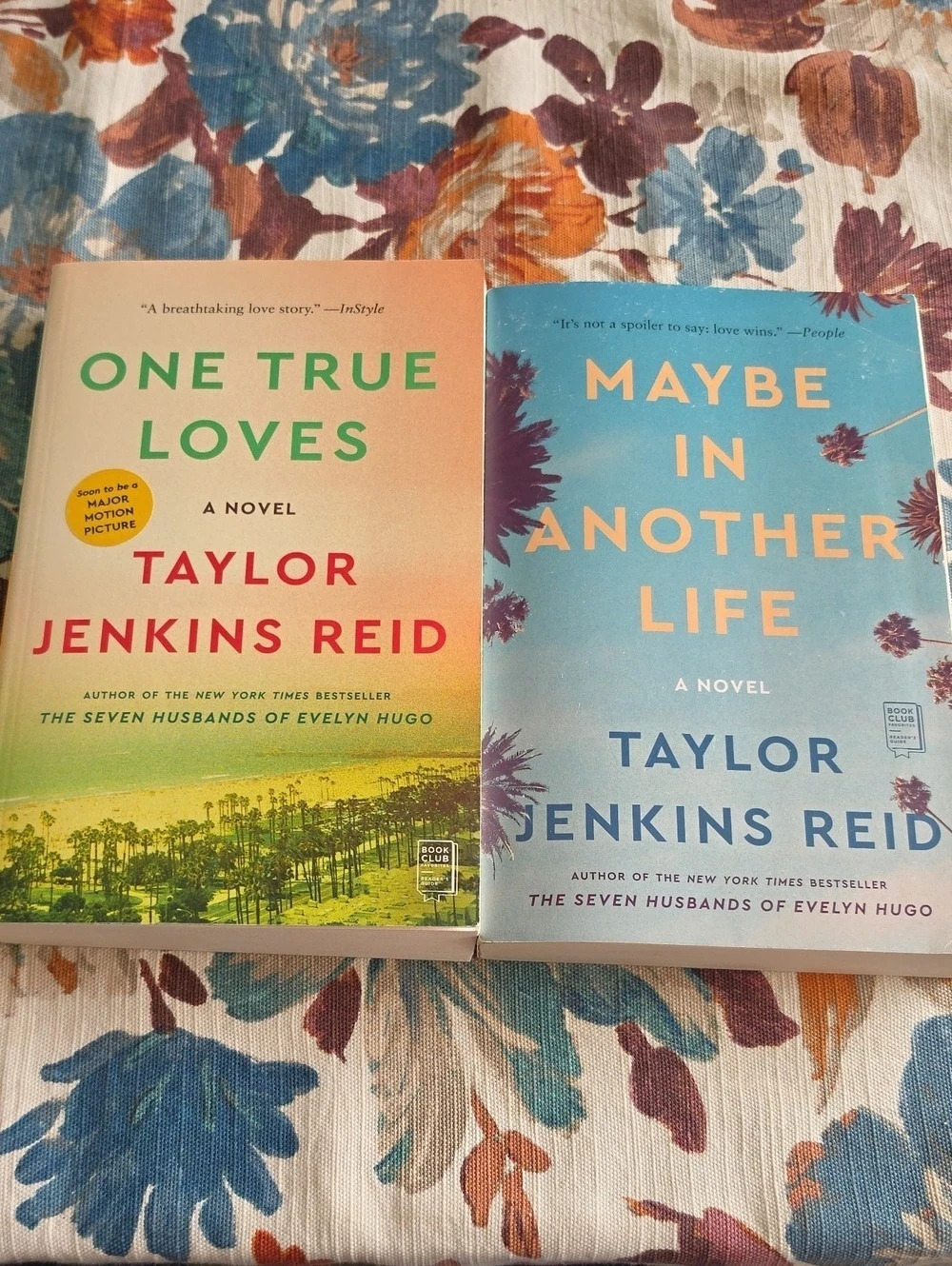 Two Book Bundle, One True Loves and Maybe in Another Life Taylor Jenkins